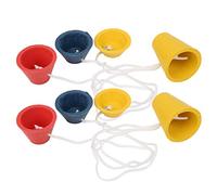 Agatige 2Set en Caoutchouc d'hiver Golf Tees, Portable 4 Différentes Tailles De Golf d'hiver Tee Clous Boule de Neige Supports pour Frosty Jours Dur Sol Accueil Gamme Tapis