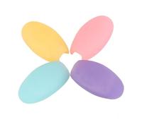 Agatige 4 Pièces de Reposage pour Flûte, Outil à Souffle en Silicone Souple Manches Doigt Pouce Reste Coussin Pad Flûte Protection Partie Accessoires pour Instruments de Musique