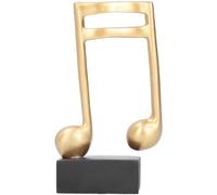 Agatige 5,5 × 1,9 × 2,3 Pouces Statues De Note Musique Décor Sculpture Music Figurine Statue Moderne Maison Décoration Résine, Decoration Moderne Sculpture Piano Cadeaux Statue pour Bureau Domicile