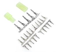 Agatige 5 Paires Mini Plug Mâle Femelle Connecteur, 0,87 × 0,35 × 0,24 Pouces Câble d'alimentation 2 Broches Fiches Connecteur Mini Mâle Femelle avec Broches pour Avions RC Et Voitures De Course RC