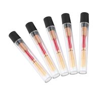 Agatige 5pcs Moyenne Force Oboe S, Bambou Fait à la Main pour Les débutants Aucun trempage obligatoire Accessoires de hautbois Professionnels (2,83 Pouces)