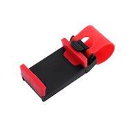 Agatige 6,49 × 1,57 Pouces Support élastique, Smartphone Universel Support étagère, Support De Téléphone Portable Volant De Voiture, Universel pour Téléphones Mobiles avec écran 5,5 Pouces Et Moins