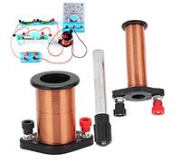 Agatige Bobine D'induction De Démonstration, Instrument D'expérimentation De Bobine D'induction Électromagnétique avec Bobines Primaires Et Secondaires Et Outil D'enseignement De La Physique