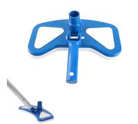 Agatige Brosse à tête d'aspiration de 12 Pouces, Triangle en Plastique Piscine en étanche à Vide de la Piscine Multifonctionnel Brosse de Remplacement pour Nettoyer Le Fond de la Piscine