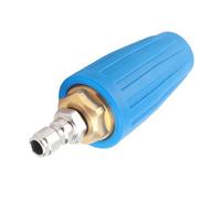 Agatige Buse de Nettoyeur Haute Pression, 1/4" 3000 psi 3,5 à Connexion Rapide, buse Turbo à Pression pour Le Nettoyage de la Brique, du béton et de la Pierre (025)