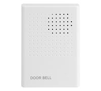 Agatige Carillon De Sonnette Filaire, 87x62x23mm Alarme De Sonnette Musicale Électrique 90 DB Alimentée par Batterie Buzzer De Porte D'invité De Bienvenue pour Système Contrôle D'accès D'hôtel