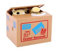 Agatige Cat Volant de l'argent Piggy Bogue, vol Automatique des centimes bancs de Sauvegarde de la boîte de Sauvegarde drôle de Sauvegarde