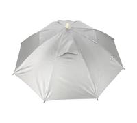 Agatige Chapeau de Parapluie de pêche, 25,59 Pouces, Mains Libres, imperméable, Protection UV, léger, Pliable, réglable, Contre la Pluie, pour Les fêtes en Plein air, la Plage, la