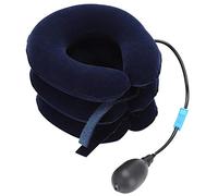 Agatige Collier et Appareil de Traction Cervicale Gonflable, Appareil de Traction Cervicale Réglable et Respirant, Appareil de Soutien Cervical pour Soulager les Douleurs Cervicales Chroniques