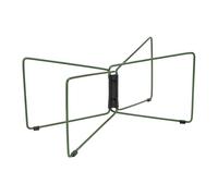 Agatige Colore Stand extérieur, en Acier Inoxydable Pliable à Bagages Portables Portable Boîte à Glace Pliante avec Sac de Rangement pour extérieur, Camping, Barbecue, Voyage (Vert)