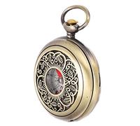 Agatige Compasse De Survie du Camping, Portable Rétro Boussole Randonnée Boussole De Poche en Laiton Vintage Compas D'orientation Étanches Outil De Pointage Sortant pour Randonnée Camping Orientation
