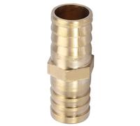 Agatige Connecteur Cannelé En Laiton, Raccord De Tuyau Droit 2 Voies, Joint Barbé Droit, Connecteur Droit Barbelé Raccord Droit Raccord Cannelé Laiton Connecteur Adaptateur Tuyau Rallonge (20mm 1PCS)