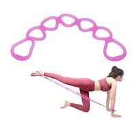Agatige Corde De Traction De Forme Physique, Bande De Résistance De Formation De Yoga Élastique Multifonctionnel 7 Bandes De Trous Bandes De Résistance De Fitness Pour La Salle De Gym Domicile(Violet)