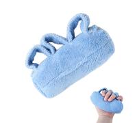 Agatige Coussin Pour La Contracture Des Doigts, Protecteur De Paume Avec Séparateurs De Doigt Orthèse De Contraction De La Main Aide À La Main Et Aux Doigts Pour Les Patients Âgés Alités(Bleu)