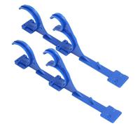 Agatige Crochet de Cintre de Piscine, Crochets d'équipement d'outils de Piscine en Plastique pour Le télescopage de la Piscine Tymole à Vide à Vide Skimmer Garden Outils, 31x11x4cm