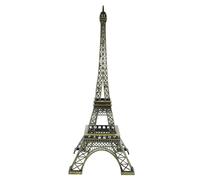 Agatige Décor De La Tour Eiffel, 38 CM en Fer Statue De La Tour Eiffel en Fer Souvenirs De Paris À Collectionner Torre Eiffel pour La Décoration Artisanale De La Maison, Décoration De Gâteau, Fête