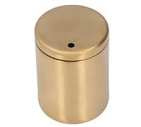 Agatige Distributeur de porte-cure-dents en acier inoxydable, conteneur de cure-dents scellé de grande capacité, étui pour cure-dents pour apéritif et pour la cuisine (Or)