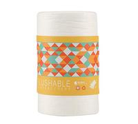 Agatige Doublures jetables pour Couches pour bébés 100 pièces/Rouleau, Coussins jetables pour Couches pour bébés