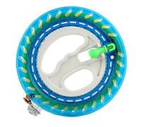 Agatige Enrouleur de cerf-Volant avec Ligne, poignée Bleue, Outil d'enroulement Volant, Accessoires de cerf-Volant d'extérieur, Bobine de Corde de cerf-Volant avec Ligne de 200 mètres