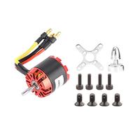 Agatige External Rotor Brushless Motor, N2830 1300KV Metal Remote Control Brushless Outrunner Motor for A2212 4-Axis Aircraft Electric Modification Accessories Electric Conversion