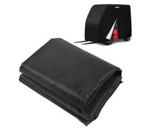 Agatige Forklift Cover, Side Zippered Easy to Get Items Water Dust Sun Proof Universal 210D Oxford Cloth Full Forklift Protection Cover for Fork Truck Outdoor Mechanical Equipment