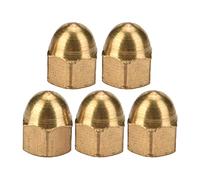 Agatige Jeu de Tournevis à écrou Hexagonal en Laiton M3-M12, kit d'assortiment d'écrous borgnes(M3(20PCS))
