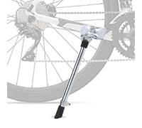 Agatige Kickstand à Vélo, Kickstands du Vélo de Montage Central Réglable Kickstand du Côté Vélo Bikes Kick Stands Bicycle de Stationnement pour Le Vélo 24"- 27" VTT/Vélo Route/BMX (Argent)