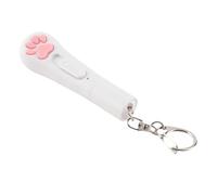 Agatige Lampe de Poche Interactive pour Chat, Jouet Teaser Multi-Motifs Rechargeable par USB, modèles réglables, Fournitures d'entraînement pour la Chasse et l'exercice