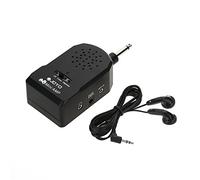 Agatige Mini amplificateur de Guitare, ampli d'entraînement Portable 2 W pour Guitare électrique Basse avec Prise Casque Une Pratique silencieuse, alimenté par Batterie CC pour débutants