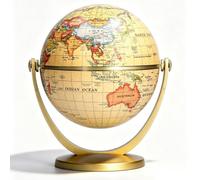 Agatige Mini Carte Du Monde De La Terre, Édition Anglaise Avec Support