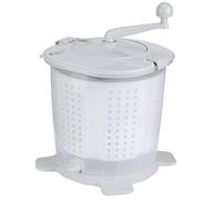 Agatige Mini Machine à Laver Et Sèche-Linge, Petit Seau Manuel Non électrique 1200 TR/Min pour Appartement, Dortoir, Camping, Camping-Car, Voyage, Petits Espaces
