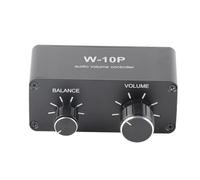 Agatige Mini Petit préamplificateur Audio stéréo, Petit Amplificateur de Casque, Contrôleur de Volume Audio, Portable Contrôleur de Volume avec Sortie Jack 3.5mm, Amplificateurs Rf Et Micro-Ondes