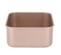 Agatige Moule à gâteau carré, plateau de cuisson empilable résistant au bâton profond, moule à brownie en acier au carbone épais pour gâteau, pain, barbecue, or (Très grand 32,7 X 24,4 X 31,5 pouces)