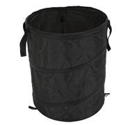 Agatige Pop-Up Garbage Can Pour Le Camping, 37l Boîte À Ordures Tissu D'oxford Pliant Des Poubelles De Camping Portables Can Yard Faste Sacs Pour Les Fêtes, Les Déchets De Cour Ou La Buanderie (Noir)