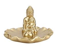 Agatige Porte-bâton d'encens, Statue de Bouddha en résine, bâtons Le Porte-brûleur d'encens pour Salon, Salle de méditation, Salle de Lecture