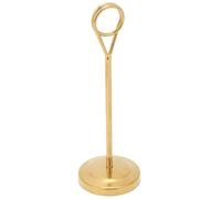 Agatige Porte-Cartes de Table Clip en Or, Porte-numéros de Table en métal Clips de Carte de nom Support de Photo pour la fête de Mariage(M)