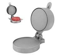 Agatige Presse à Hamburgers, Fabricant de galettes de Hamburgers, épaisseur réglable, antiadhésive, Multifonction, en Alliage d'aluminium, Presse à Hamburgers pour galettes de Hamburgers