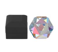 Agatige Prisme Cube de Couleur, Prisme Optique à facettes en Cristal de Couleur à Dispersion RVB en Verre K9 de 25mm pour la Photographie Physique, décor de Bureau