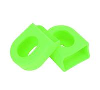 Agatige Protecteur de Botte de manivelle de vélo, 2pcs Manchons de Protection de Bras de manivelle Bottes Accessoire de Jeu d'équipement de vélo(Vert)