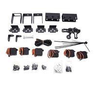 Agatige Robot Bras Mécanique, 6DOF Robot Bras Mécanique Pince Griffe Kit DOF Manipulateur Robot Industriel Pièces Meilleurs Cadeaux d'anniversaire pour Garçons, Filles