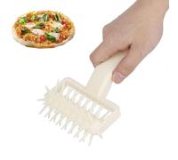 Agatige Rouleau Pique Vite, Rouleau Pique-pâte en Plastique de Bricolage Outils de Cuisson - Longueur : 21 cm