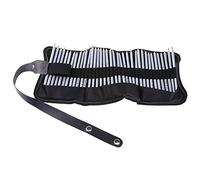 Agatige Rouleaux de Crayons Portables, 36/48 Fentes, Pochette Enroulable Multi-Grille Flexible, étui pour pinceaux, Accessoires de Croquis pour l'apprentissage, Le Studio de création et (36 pièces)
