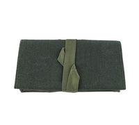 Agatige Sac à Outils en Rouleau, Ensemble de Paquet de Rangement Sac à roulettes Toile Bonsaï Rouleau Multifonctionnel Utilitaire Ciseau Pochette pour Jardin Poches Outil Organisateur