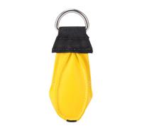 Agatige Sac de Poids à Lancer d'arboriste, Sac Cube de Remplissage Perles en Acier en Tissu pour Grimper aux Arbres, Tailler et Grimper (Jaune Citron 210g)
