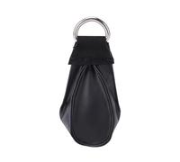Agatige Sac de Poids à Lancer d'arboriste, Sac Cube de Remplissage Perles en Acier en Tissu pour Grimper aux Arbres, Tailler et Grimper (Noir Ébène 350g)