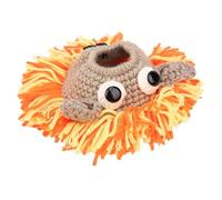 Agatige Shutter Huggers, Tricoté À La Main Lentille De Caméra Anneau Décoratif Accessoire De Caméra Couvercle Déclencheur d'animaux Photography Accessories pour Photo De Nouveau-Né(Orange)