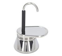 Agatige Single Spout Mocha Pot, 1 Cup Stovetop Espresso Coffee Maker Stainless Steel Lightweight Italian Coffee Espress Maker for Outdoor Camping Home