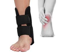 Agatige Support De Cheville Réglable, Soutien De La Cheville Brace Orthese Hallux Valgus Chevillere Entorse Attelle À Lacet Pour Entorse De La Chevilles Brace Protector Pour Entorse Et Récupération(L)
