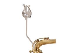 Agatige Support de Musique de Marche, Support de Clip de Feuille de Saxophone Alto Support de Lyre de Musique en Fer, Support de Clip de Musique Cornet pour Instrument de Musique (#1)