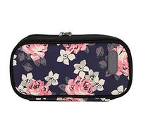 Agatige Trousse À Insuline, Pochette Isotherme Insuline Sachets Réfrigérés pour Insuline Sac De Stockage Au Froid pour Stylo À Insuline Et Autres Accessoires Médicaux (Sachets À Fleurs Noirs)